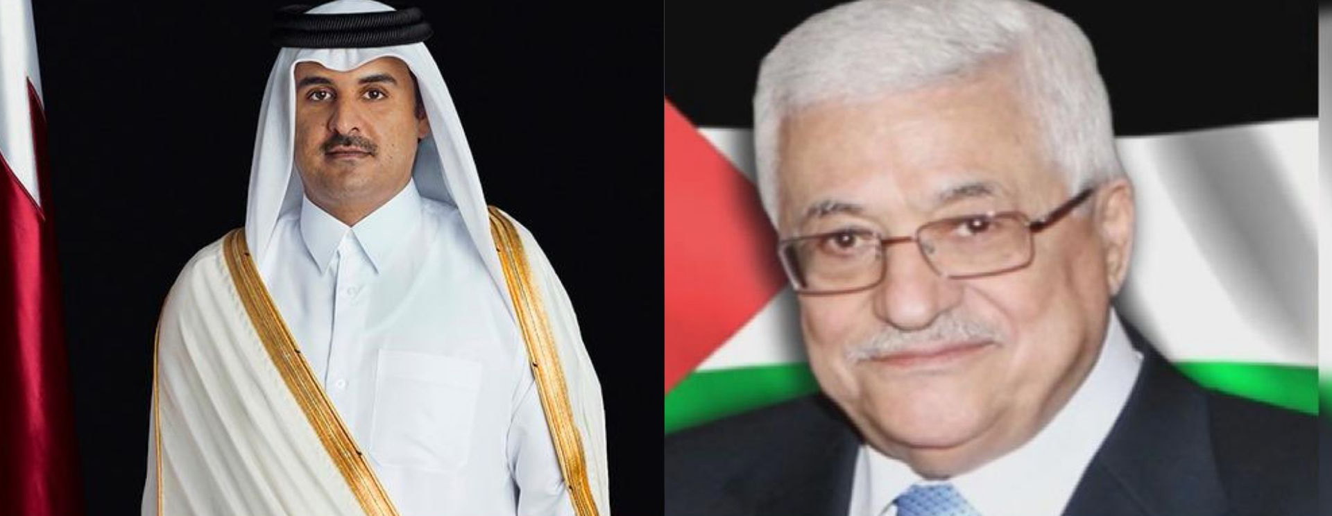 الرئيس محمود عباس يتبادل التهاني بعيد الأضحى مع أمير قطر الشيخ تميم بن حمد آل ثاني